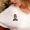 Luxury Acrylics Girls Brooches for Women Unisex Creativity Figures Pins Banquets Party Backpack Gifts Jewelry Accessories