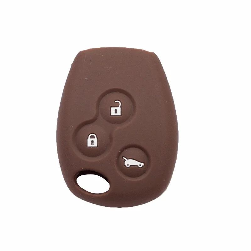 Cocolockey For Renault Trafic Vivaro Primastar Opel Movano Kangoo Logan 2 Clio 3 Buttons Silicone Keys Fob Car Key Cover Case