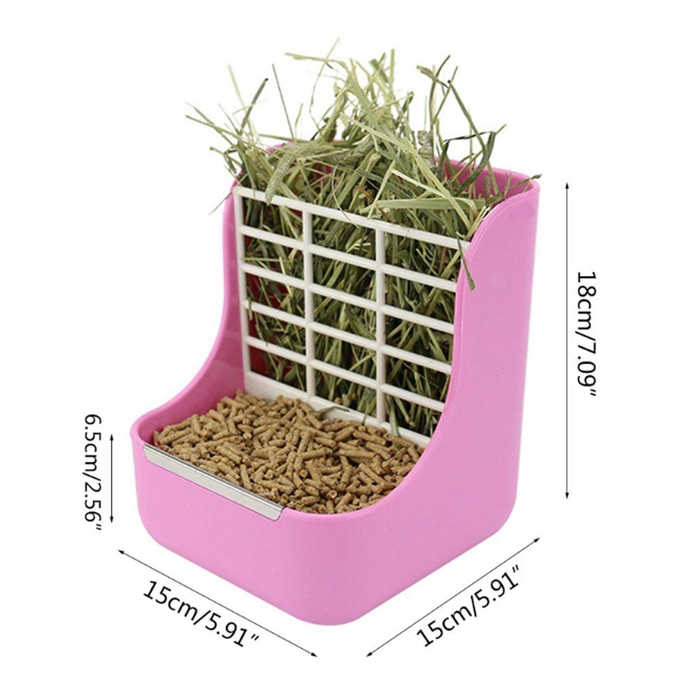 Pet Feeding Rack Hamster Feeder Small Animal Supplies Rabbit Hay Feeder Rabbit Feeding Bowl