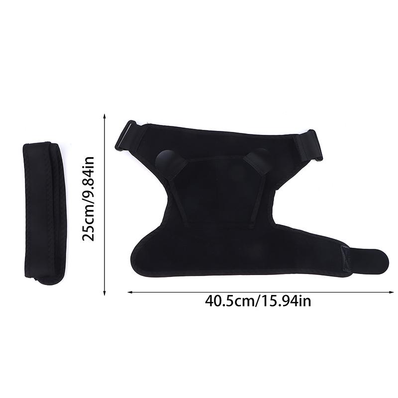 

Hot Sale Shoulder Brace With Pressure Pad Unisex Adjustable Shoulder Brace For Left And Right Shoulder Support Brace Protect чёрный