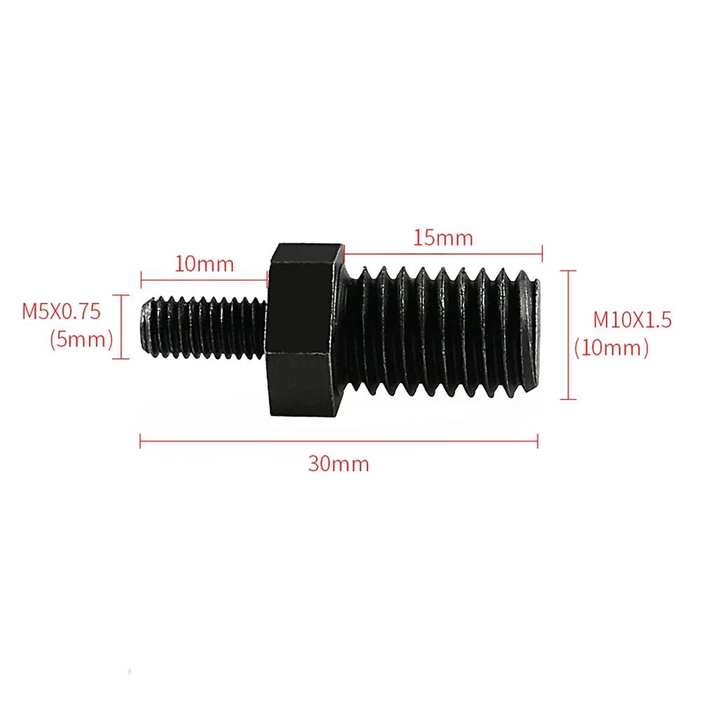 Angle Grinder Adapter Rod 5mm To 10mm Steel Construction with Pressure Plate for Efficient Decoration and Furniture Production