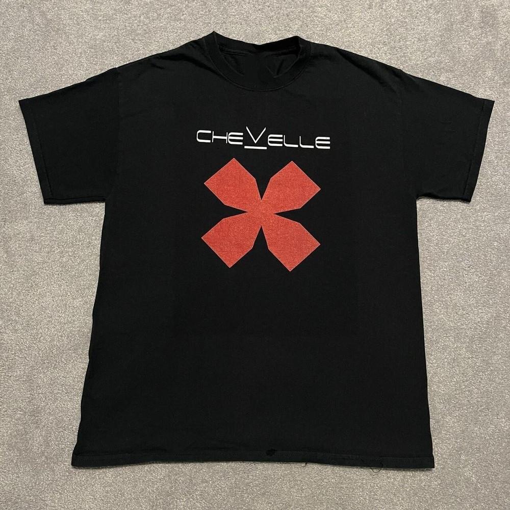

2000s Chevelle Band Gift For Fans Black T-Shirt Cotton S-5XL BO1204 Unisex T-Shirt Graphic Tee S