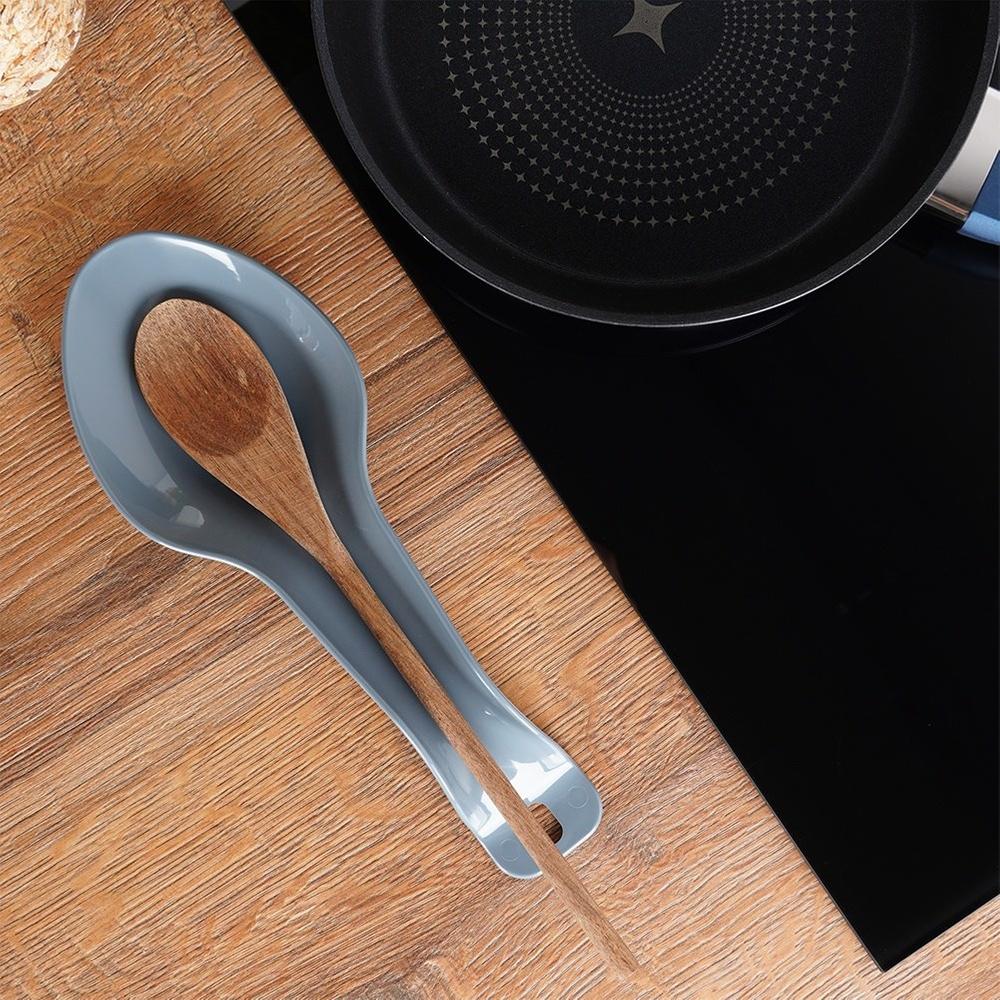Gray ladle and spoon stand