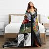 DTMF Mas Fotos Puerto Rico Frog Bad Bunny Album Blanket Quality Warm Soft Throw Blanket Autumn Couch Chair Funny Bedspread