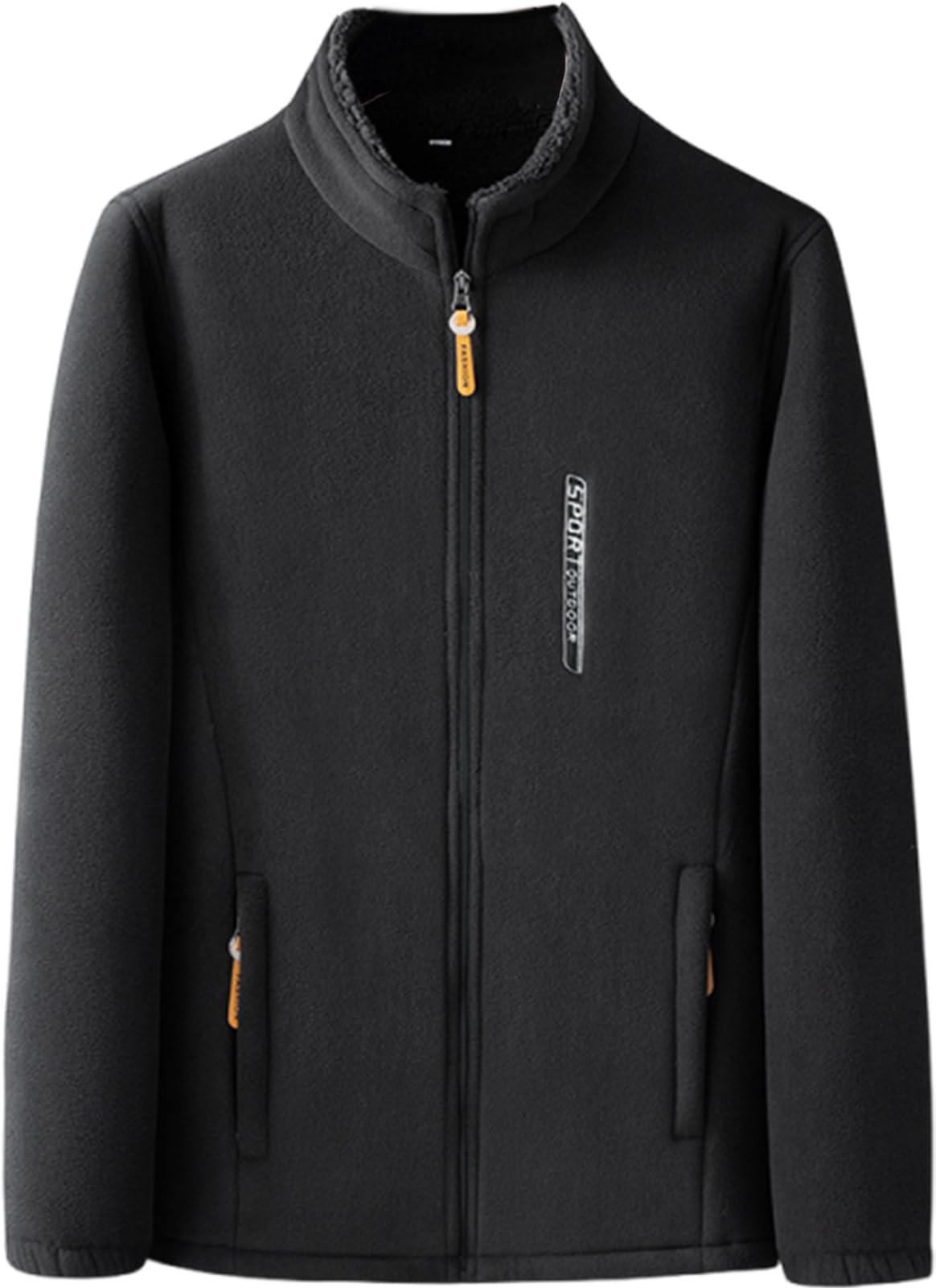 

Neiman by Fleece Warm Stand Collar Outerwear for Cold Weather Harajuku Men s Jacket, Blouson, Protection, Stylish, Simple, Style, Black, 4A-N27-BKL чёрный