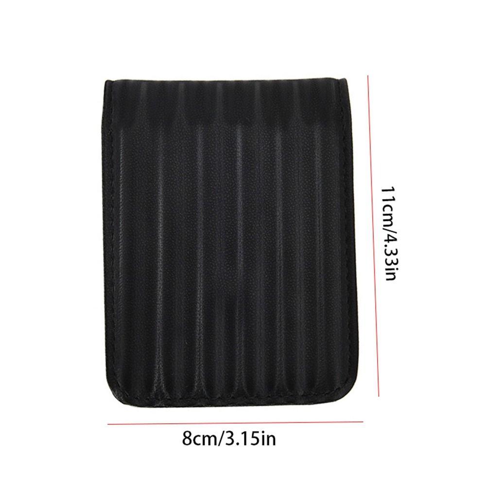 Pu Leather Mini Cosmetic Bag with Mirror Lipstick Bag Travel Supplies Travel