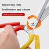 Dual-Color Sharp Scissors for Home, Kitchen, and Tailor Use