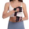 Half Finger Breathable Bodybuilding Training Silicone Palm Weightlifting Gloves Fitness Gloves Dumbbells Gloves Gym Mittens