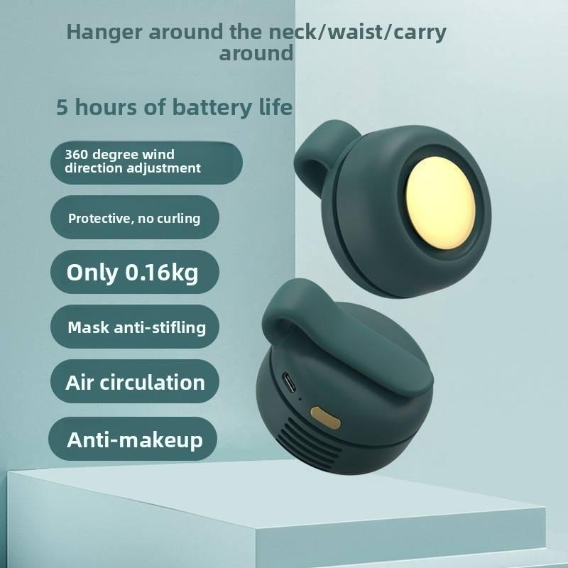 Mini Handheld Clip Fan With Rechargeable Battery For Outdoor Travel And Office Use