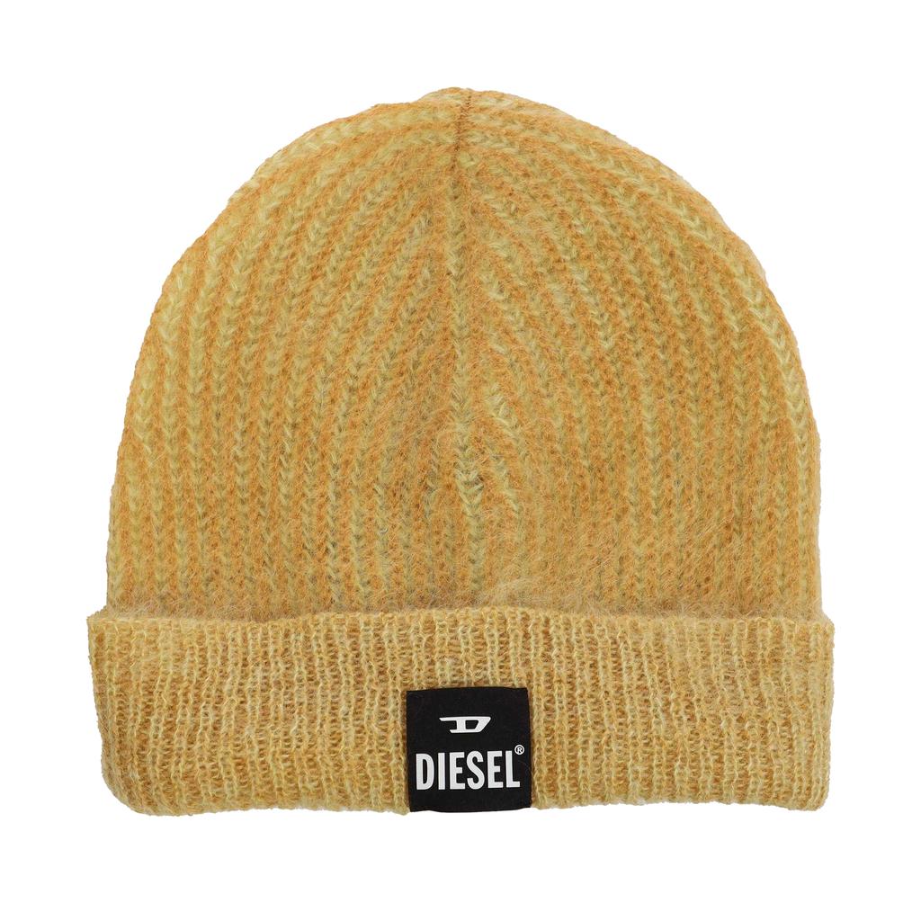 Diesel Herren K-Edro Logo Mohair Mütze