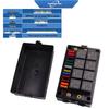 Koersted Universal 12-Way Car Fuse Box 12V/24V with Customization Options