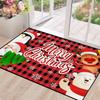 Christmas Rug Red Snowflake Area Rugs Washable for Kids Girls Women Floral Snowflake Carpet for Living Room Bedroom Nursery