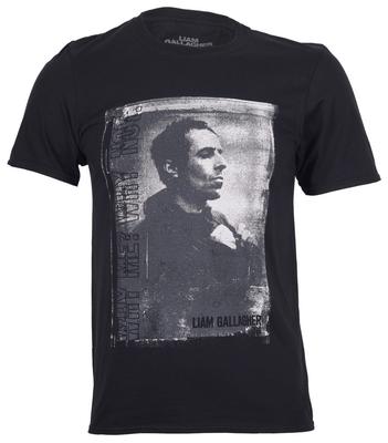 T-shirt Liam Gallagher Why Me Why Not Ufficiale Monocromatica Nuova