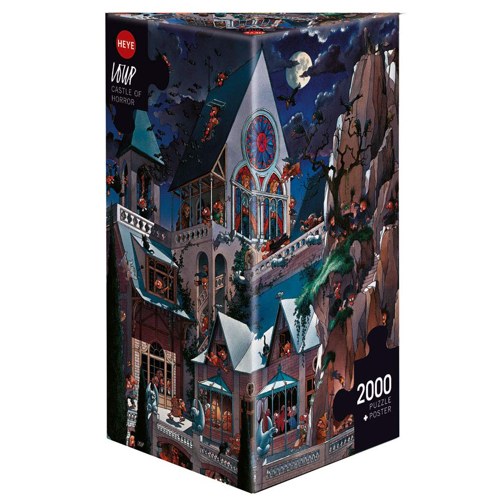 

HEYE Puzzle 26127 Loup Castle of Horror Jean-Jacques (2000 pieces)
