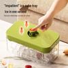 Press-Type Ice Cube Tray: Large Capacity, Food-Grade Quick Freezing Box for Home Refrigerators