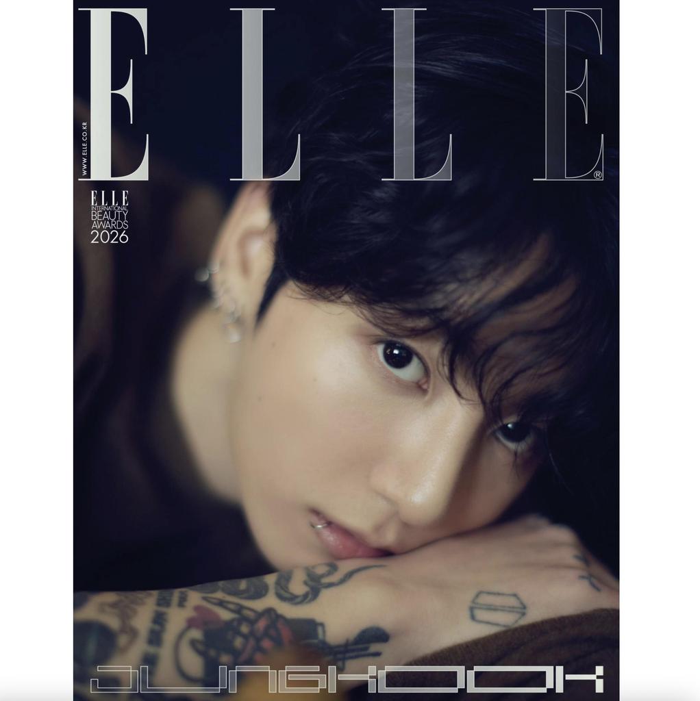 Časopis ELLE - 2026. 01 (Pokrýt. BTS JUNGKOOK)