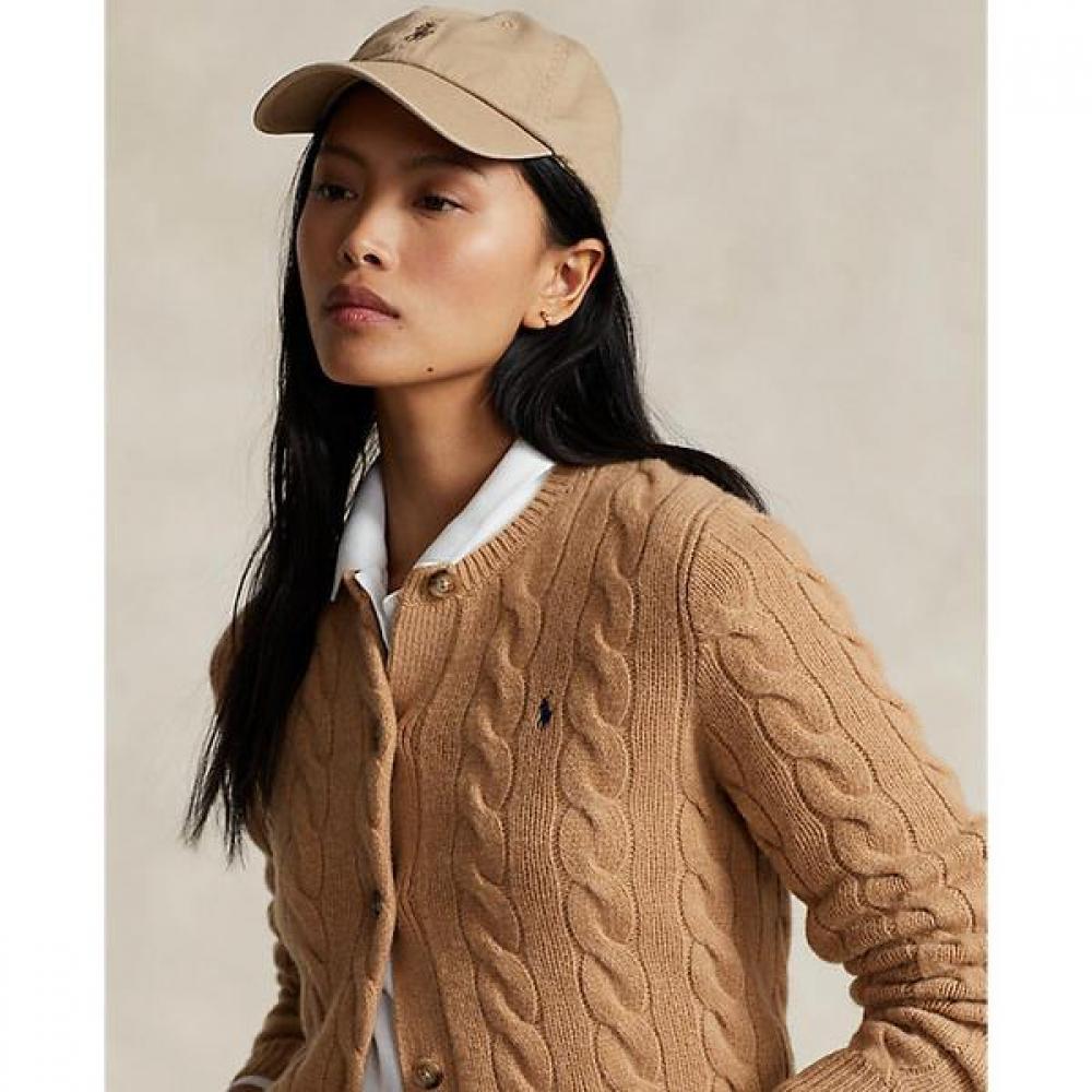 Polo Ralph Lauren Women Cable Knit Wool Cashmere Cardigan  Wmposwendw20161260 