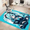 Hatsune Miku Printed Absorbent Washable Carpet, Non-Slip Bathroom Mats, Kitchen Rugs, Yoga Mat,Living Room Entrance, Camping Picnic Rugs