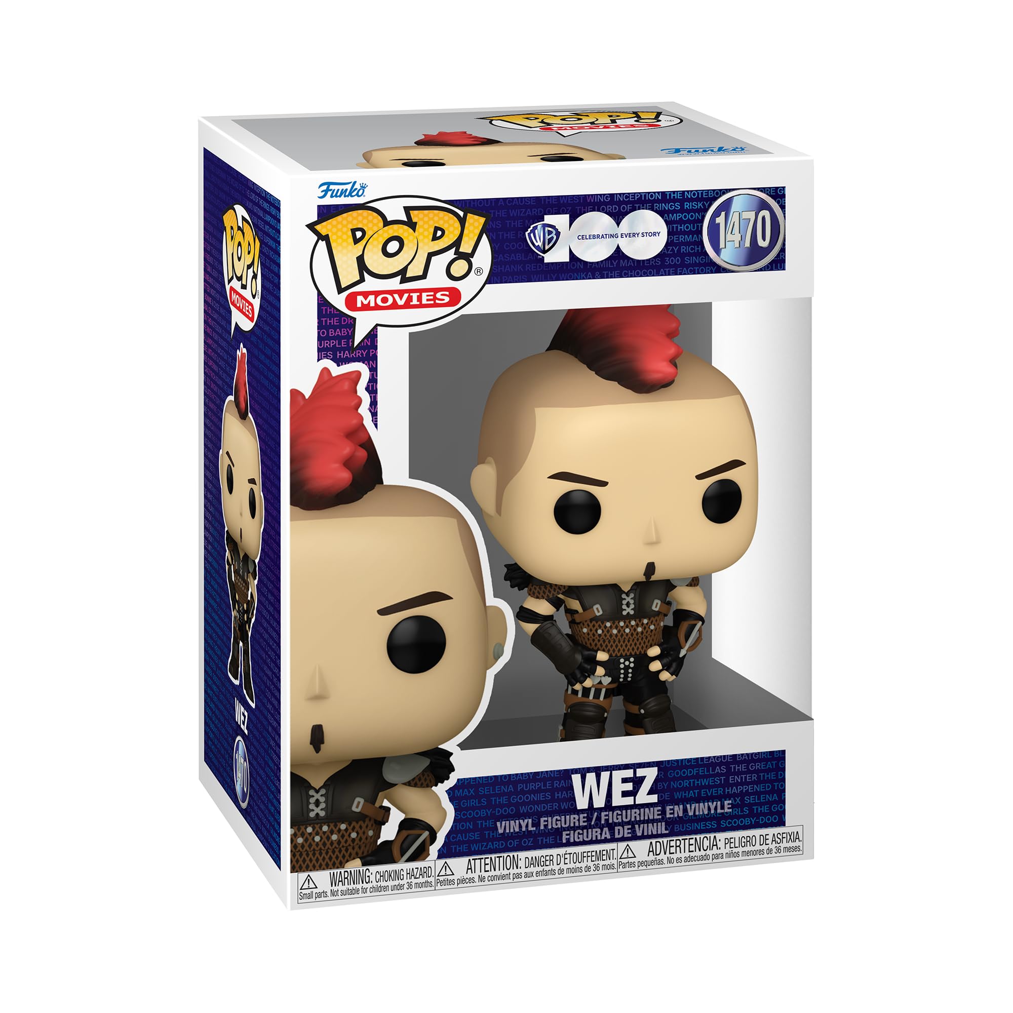 Ворнер Браззерс. Фигурка Уэза из «Безумного Макса» к 100-летию Funko POP! ВБ:100-й-Безумный Макс 2 WEZ