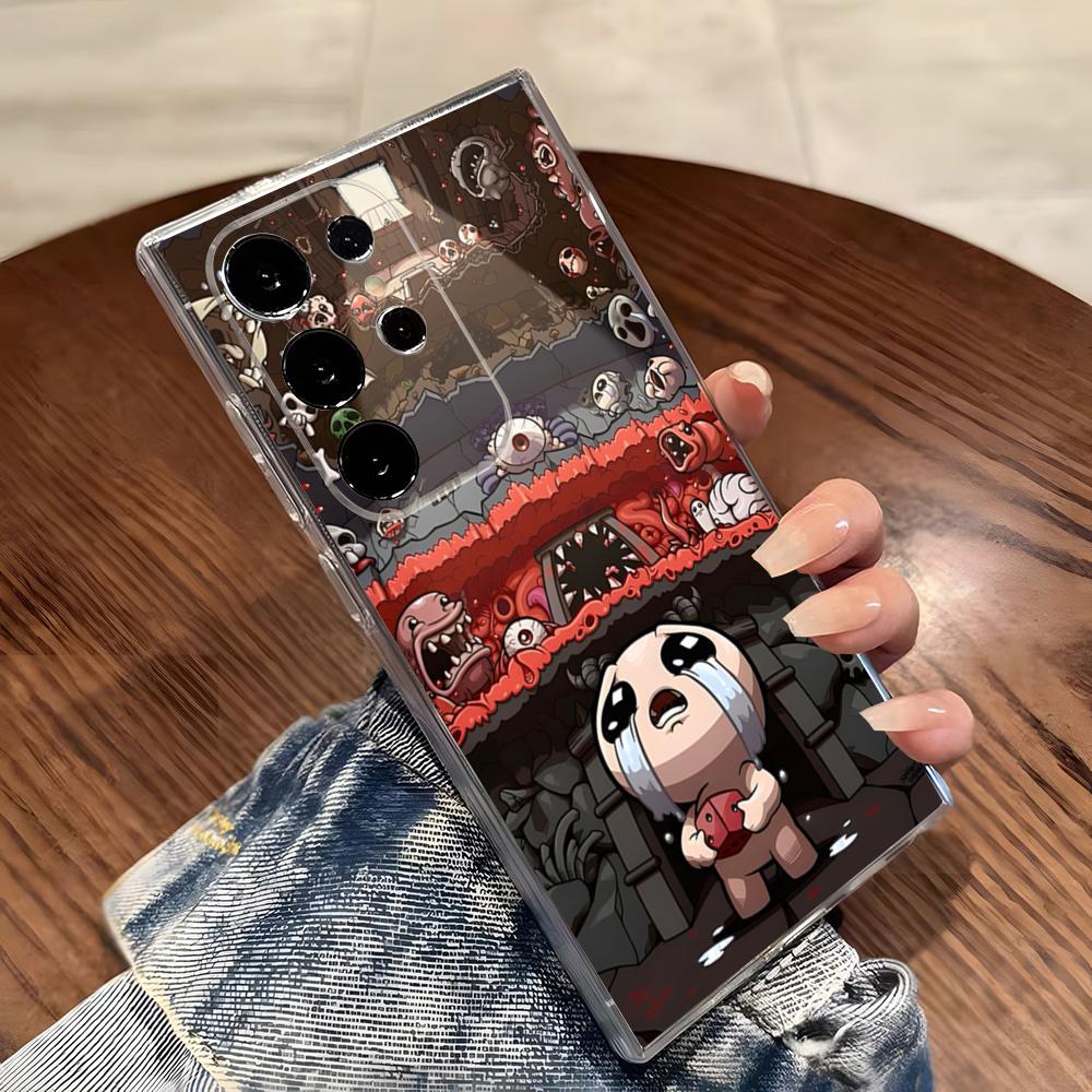 

The Binding Of Isaac Phone Case For Samsung S26 S25 S24 Ultra S23 Fe S22 S20 S21 Plus Plus 5G Fe Transparent Cover Galaxy S22 Ultra 5G