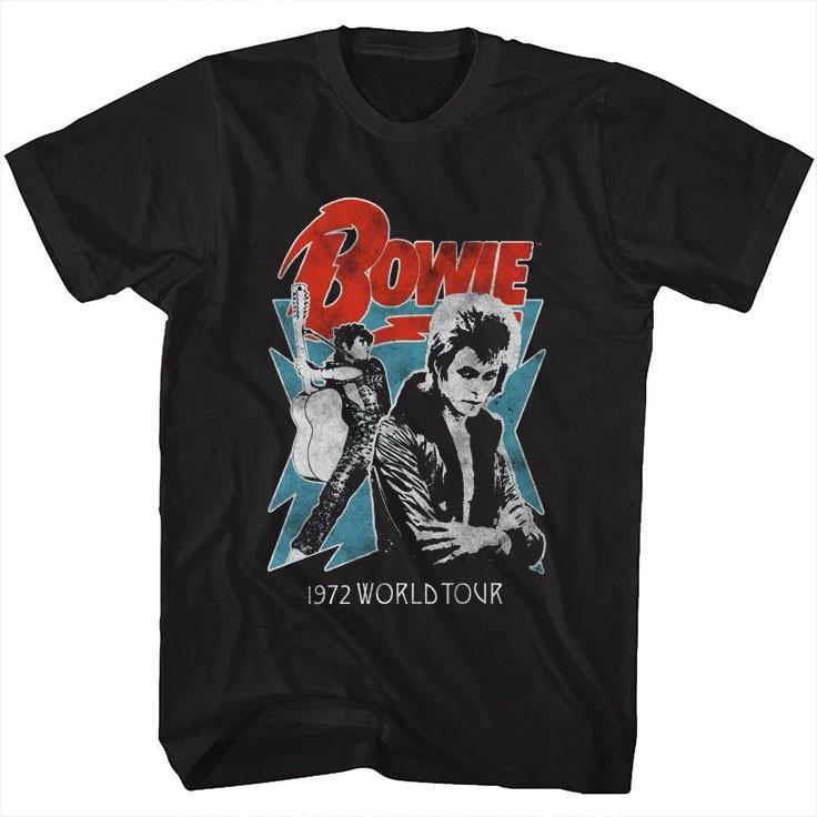 

New David Bowie World Tour 1972 Gift For Fans Unisex S-5XL Shirt SS148 Unisex T-Shirt M