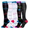Unisex 6 Paar Kompressionssocken-Set zum Laufen & Radfahren