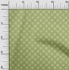 oneOone Cotton Flex Light Green Fabric Watercolor Flower With Leaves Fabric For Sewing Printed Craft Fabric By The Yard 40 Inch