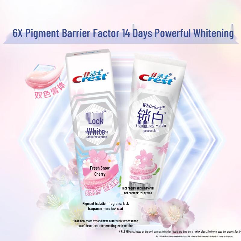 Crest Dual-Color Whitening Toothpaste