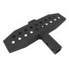 Hitch Step Steel 600lbs Heavy Duty Rear Bumper Trailer Protector with 5/8in Hitch Pin and Reflective