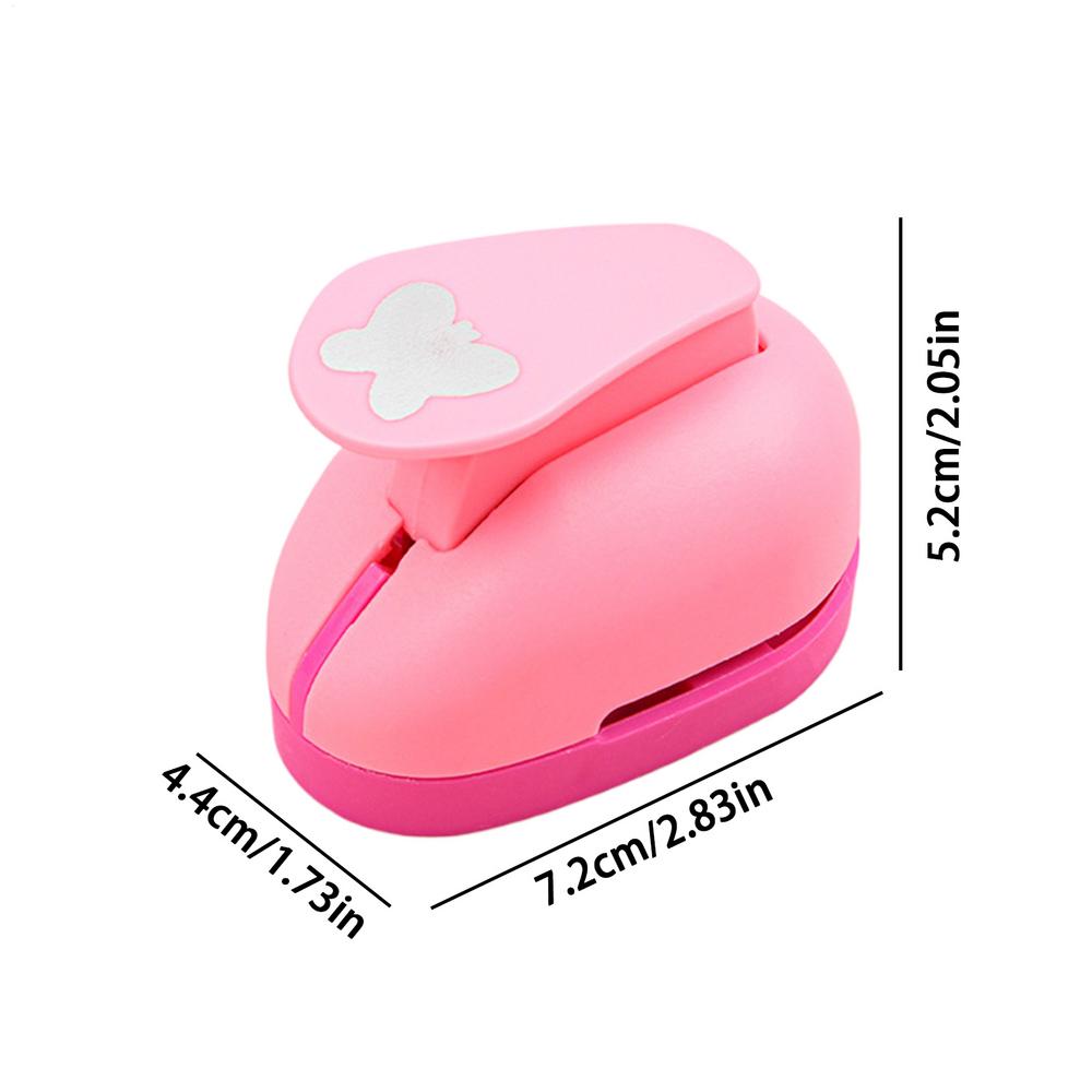 Paper Punch Scrapbooking Crafting Supplies Butterfly Shape Hole Punch DIY Embossing Punch Scrapbooking Machine Paper Cutting