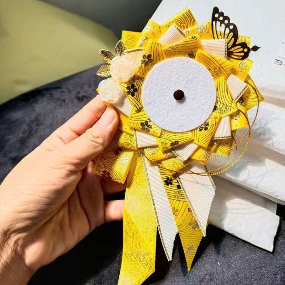 Lehký držák na anime odznaky Šikmá ocasní stuha Ozdoba na batoh JK doplňky