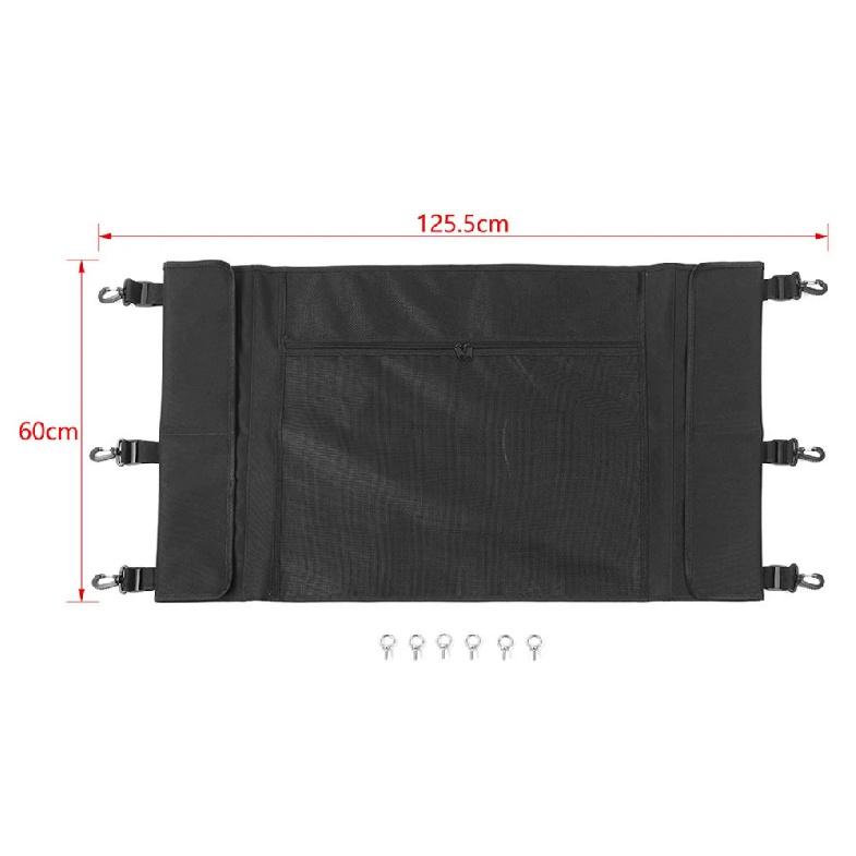 

Задняя шторка багажника автомобиля, сумка для хранения, сетка для Suzuki Jimny JB64 JB74 2022, аксессуары для уборки салона чёрный