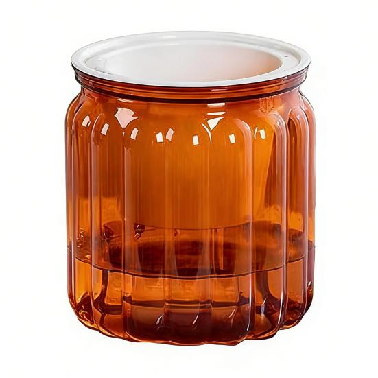 Flowerpot with Drainage Holes Water Filling Port Automatic Self-Watering Hydroponic Flowerpot Transparent Base Plant Container