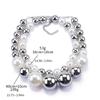 Fashion Collar Necklace Vintage Elegant Pearl Beads Ball Choker Necklace