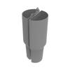 Dual Compartment Water Bottle Inner Liner Replacement Compatible with Various Models Durable Plastic Construction Easy To Clean and Install