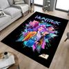 Huntrxx Future Fashion Icons Carpet For Playroom Bedroom Living Room Sofa Home Decorkids Game Area Rug Nonslip Floor Mat