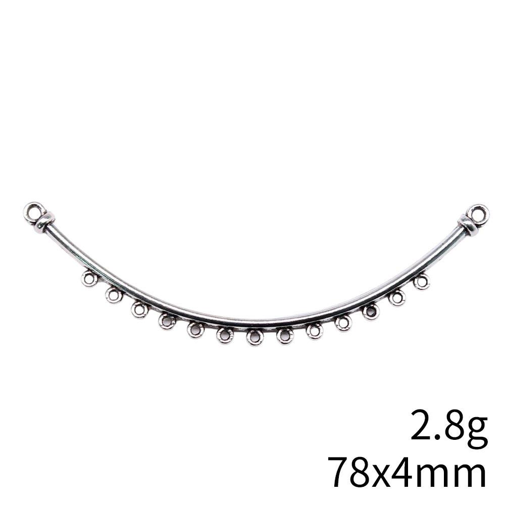 Gifts For Women Jewelry Findings & Components Curved Necklace Connector Accessories Parts Women's Bags Accessories