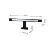 KINKIET SHINE BLACK 40CM 7W LED