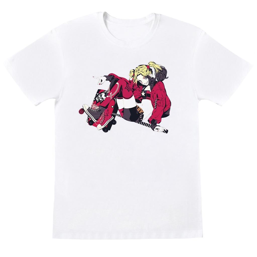 DC Comics Chlapecké tričko na kolečkové brusle Harley Quinn