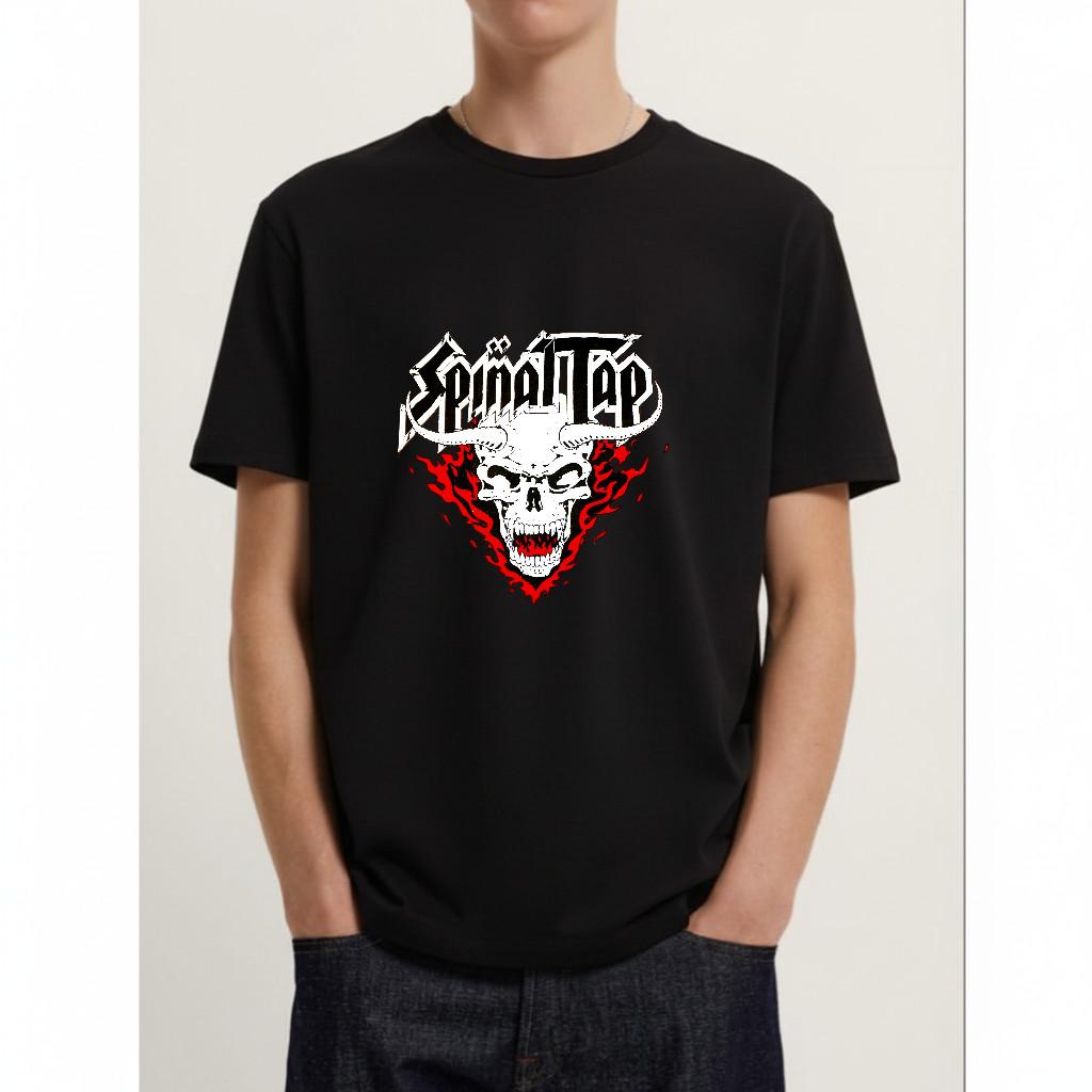 Band Skull Cotton TShirt Full Size S5XL Rock Music Venue Wear