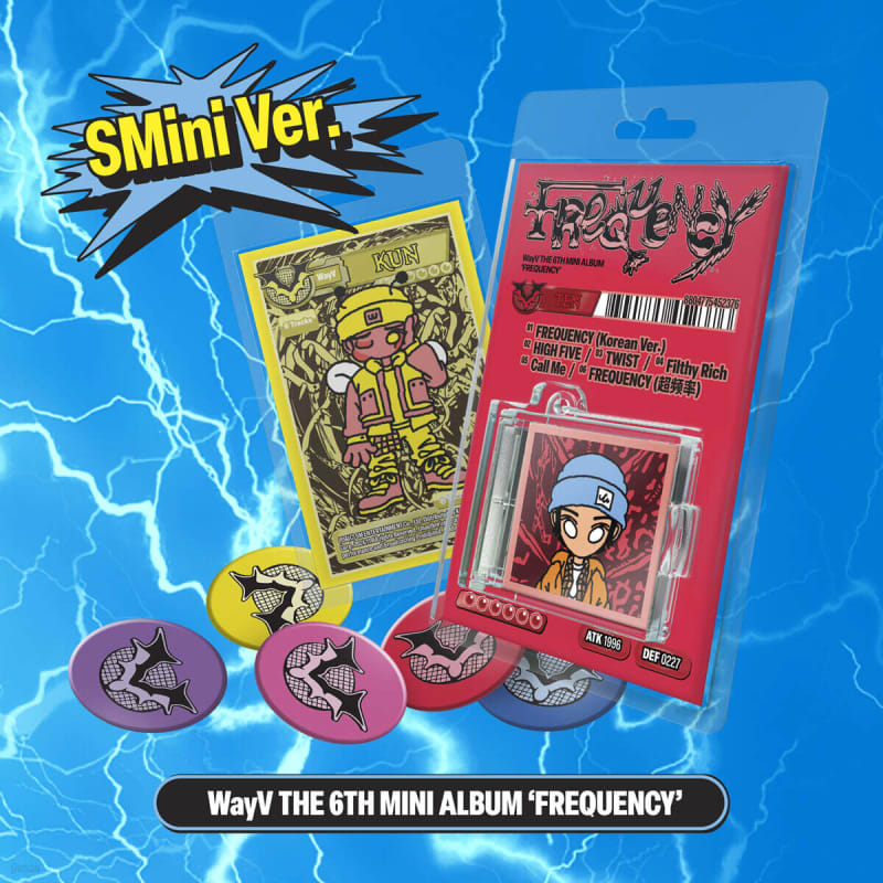 

WayV - 6th Mini Album: FREQUENCY [SMini Ver.] (Smart Album) [1 out of 5 randomly sent]