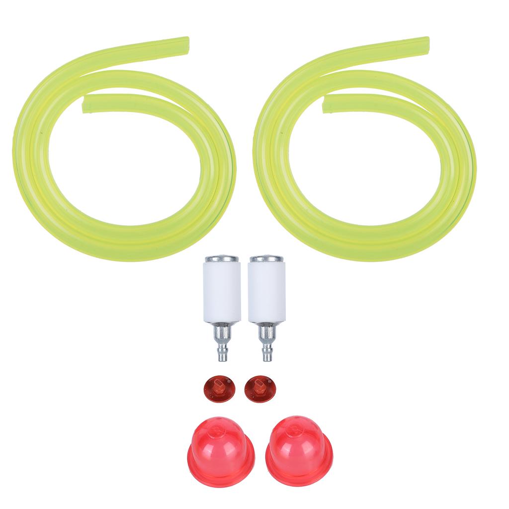 Primer Bulb Fuel Filter Fuel Pipe Kit Replacement for 358794761 358794762 358794763x2