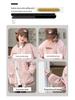 2025 Mädchen Rosa Langarm Stilvolle Herbstjacke