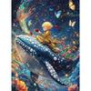 5D Pearl Jigsaw Puzzle Set  Prince on The Whale Pattern Square Pearl  Home Decoration  Handmade Gift Pearl Artistic Home Decor Item