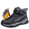 Winter Baumwollschuhe Papa verdickt Wolle Samt mittelhohe Schneestiefel