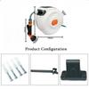10/20m Automatic Rewind Hose Reel with 7 Pattern Hose Nozzle Water Hose Reel Slow Return System for Car Garden