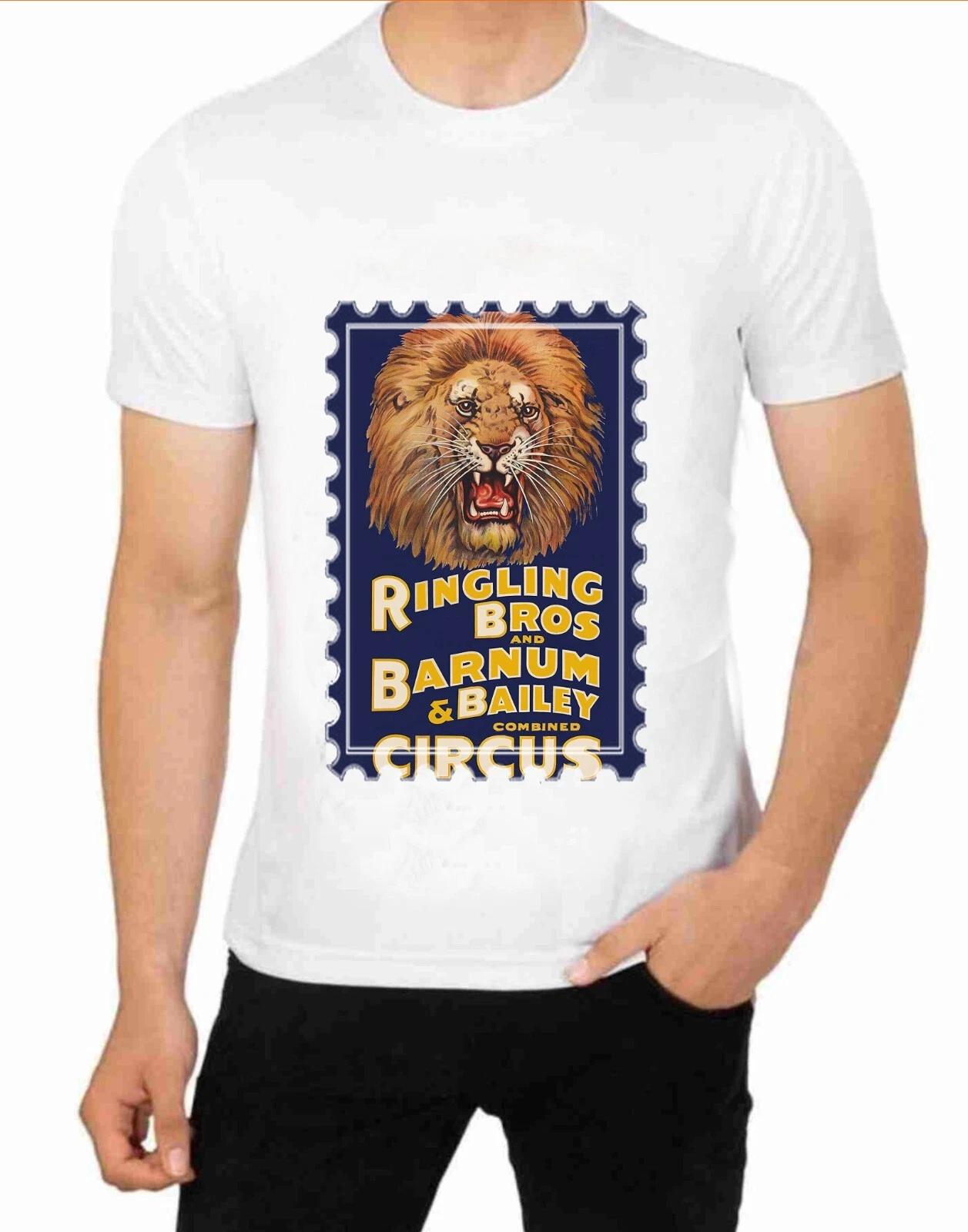 Ringling Crothers Circus Poster art T-Shirt 4XL