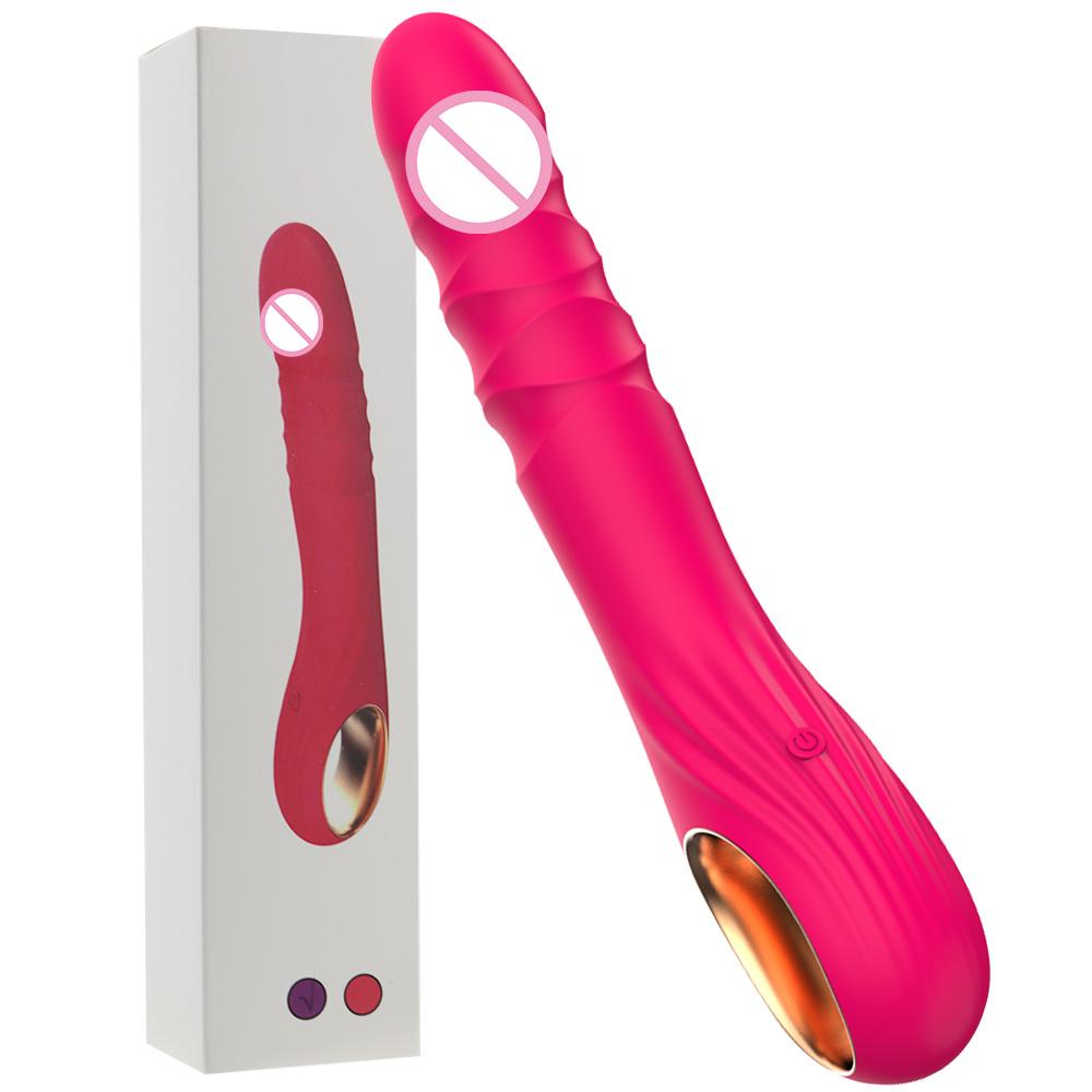 Beginner Thrusting Telescopic Dildo Vibrators Female G Spot Clitoral Anal Stimulation Retractable Vaginal Toy Sex Toys for Women