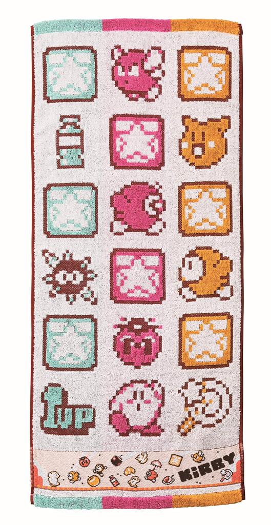 Marushin Face Nintendo 34 X Classic Available In Two 4585001400 Towel, Kirby, 80cm, Cotton, Sizes,