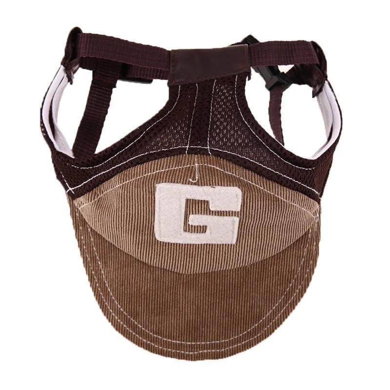 New Breathable Baseball Dog Caps Travel Pet Dogs Sports Sun Hats Pet Supplies Puppy Accessories Dog Hats Dog Costume